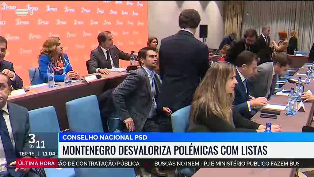 Legislativas. Aprovadas as listas de candidatos a deputados do PSD