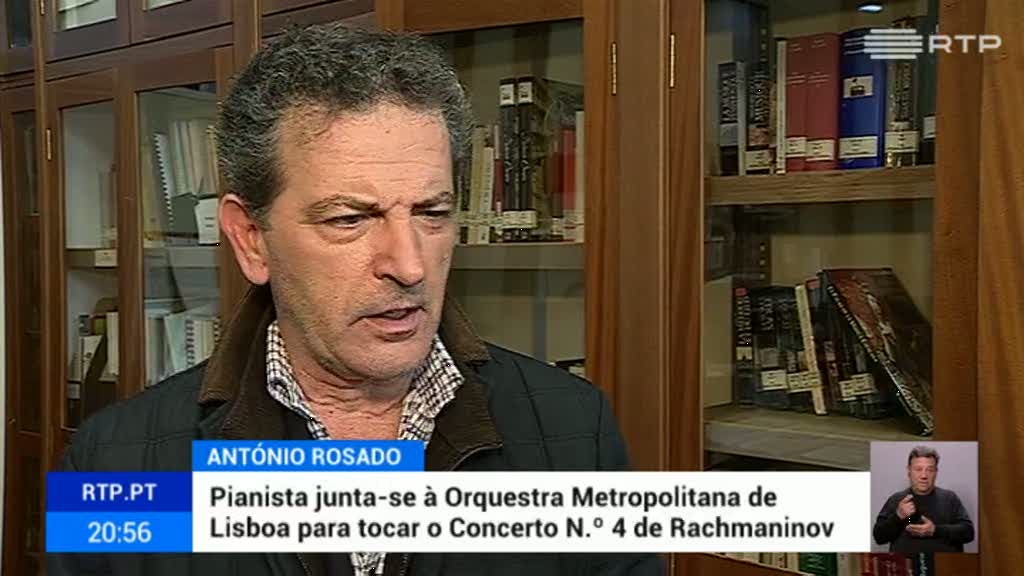 Ant�nio Rosado interpreta compositores russos com a Orquestra Metropolitana de Lisboa