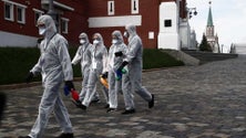 Imagem de Covid-19: Rússia ultrapassa os 13 mil óbitos e 800 mil infetados