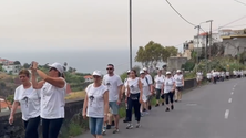 Imagem de Centenas de peregrinos partiram esta manhã rumo a Machico (áudio)