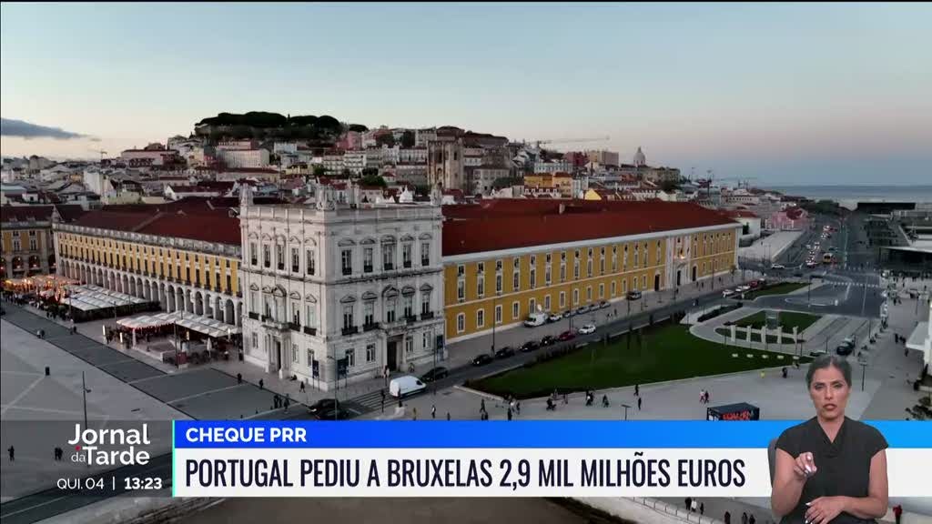 Portugal já pediu o quinto cheque do pagamento do Plano de Recuperação e Resiliência