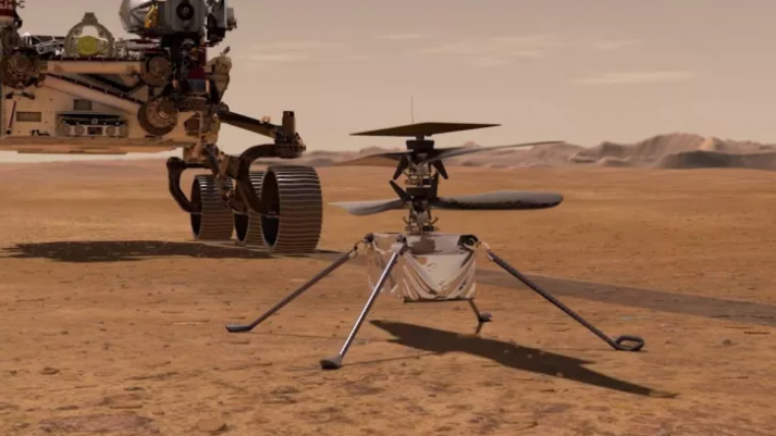Helicóptero da Nasa pronto para o primeiro voo em Marte