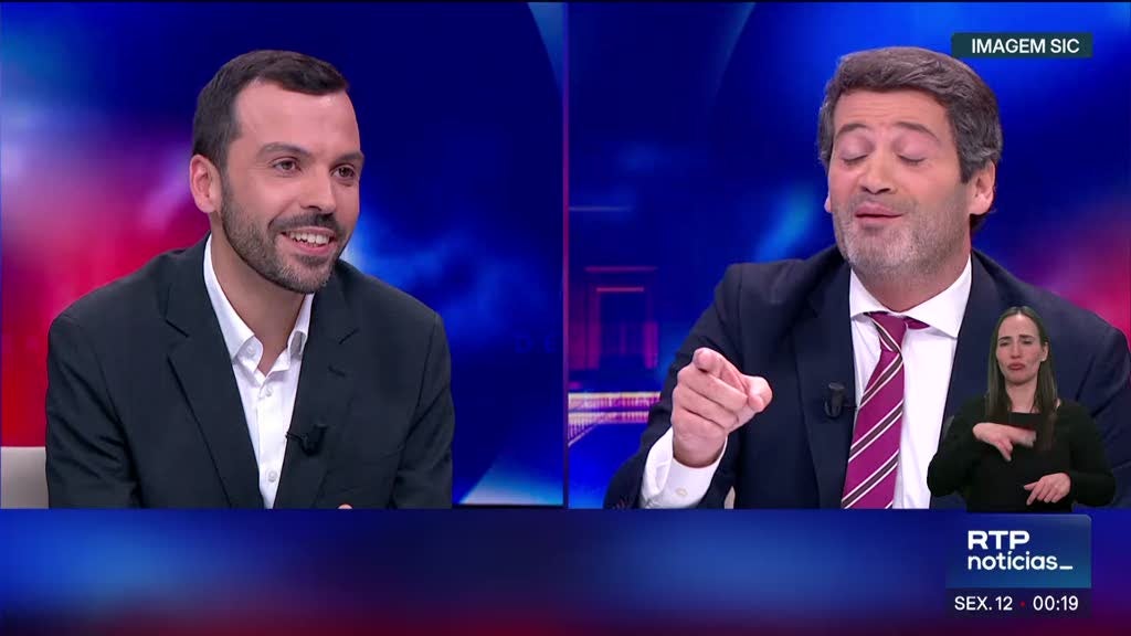 Imagem de Pacote laboral aquece debate entre André Ventura e Jorge Pinto