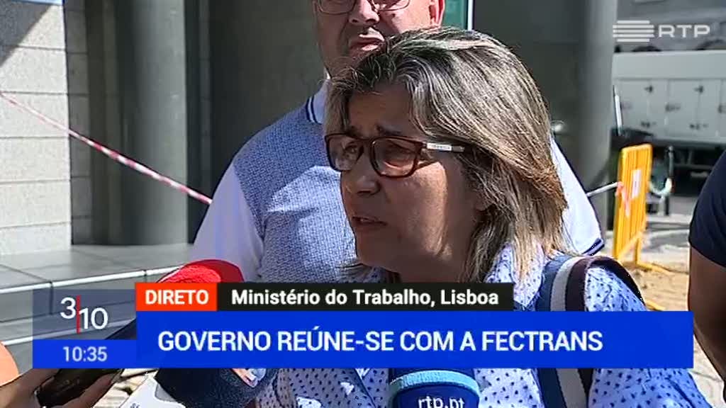 Motoristas. Governo re�ne com a FECTRANS esta sexta-feira