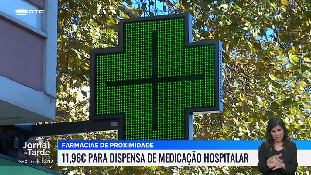 Farmácias com 11,96%u20AC do Estado para dispensa de medicação hospitalar