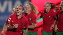 Imagem de Reveja o golo da madeirense que mantém Portugal na luta pelo Mundial 2023 (vídeo)