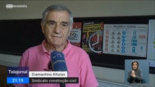 Imagem de Covid-19: Construção civil está a funcionar em pleno na Madeira, garante o Sindicato (Vídeo)