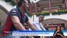 Imagem de Quatro equipas do Rali Vinho Madeira estiveram na «inauguração» do Eco Rali (víde)
