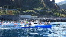 Imagem de Canoístas madeirense no nacional de canoagem de mar