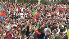 Imagem de Madeirenses em festa pela vitória de Portugal (vídeo)