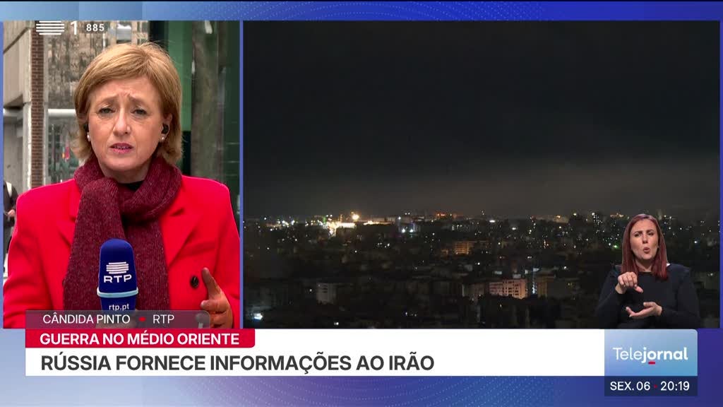 Rússia está a fornecer informações ao Irão sobre localização de forças dos EUA