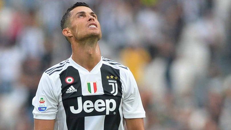 Ronaldo volta a ficar em branco em novo triunfo da Juventus
