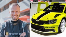 Imagem de João Silva compete no Rali Vinho Madeira com um Skoda Fabia R5 de última geração