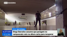 Imagem de Nacional aproveita pausa no campeonato para visitar o Estabelecimento Prisional do Funchal