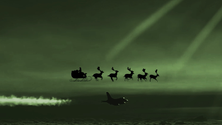Imagem de Pai Natal chegou a Portugal com escolta da Força Aérea (vídeo)