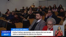 Carlos Fiolhais realça o contributo dos Açores para o progresso da Ciência [Vídeo]