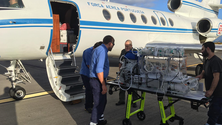 Imagem de Força Aérea transporta bebé do Funchal para Lisboa