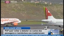 Imagem de PCP quer discutir subsídio de mobilidade aérea (Vídeo)