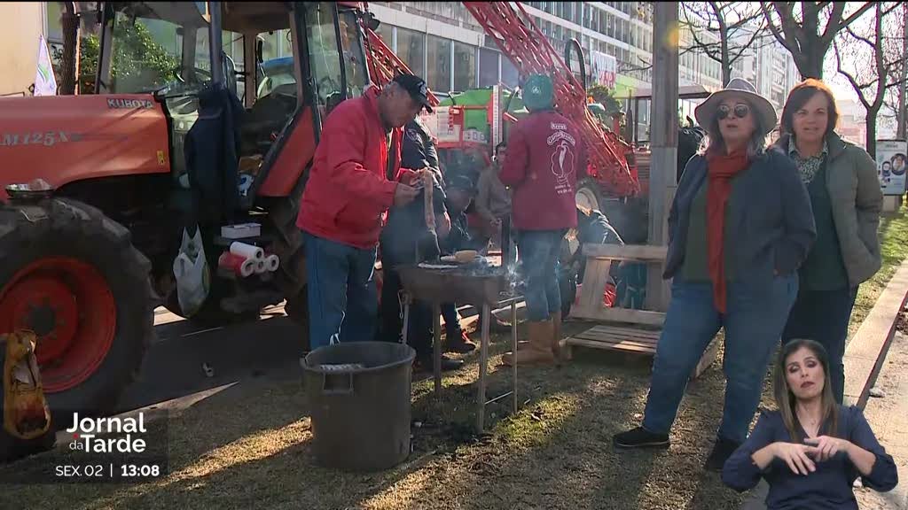 Agricultores reforçam contestação em Aveiro e Coimbra