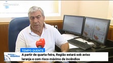 Imagem de Madeira sob aviso laranja e com risco máximo de incêndio a partir de quarta-feira (Vídeo)