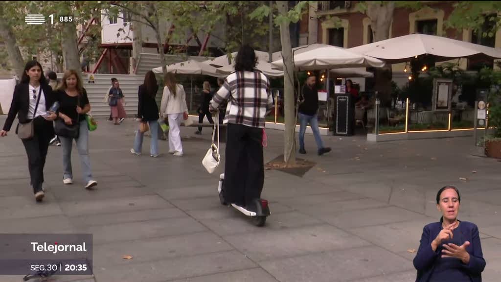 Madrid vai proibir circulação de trotinetes a partir de outubro