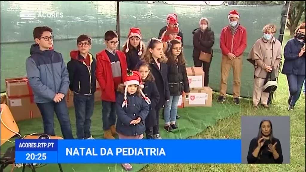 Crianças do Conservatório de Ponta Delgada atuam no serviço de pediatria (Vídeo)