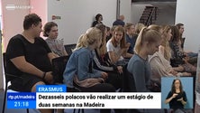 Imagem de ERASMUS: 16 alunos polacos vão realizar um estágio de duas semanas em hotéis da Madeira (Vídeo)