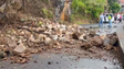 Queda de pedras e terra interrompeu o trânsito na estrada regional (áudio)
