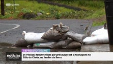 Imagem de Famílias retiradas por perigo de derrocada voltam a casa (vídeo)