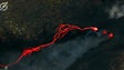 Imagens de satélite do vulcão Cumbre Vieja