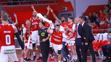 Imagem de CAB perdeu com o Benfica por 69-89