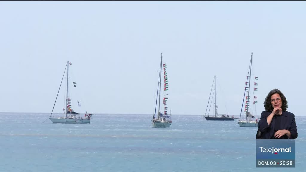 Imagem de Flotilha. Ativista português acusa militares de Israel de tortura