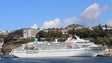 Imagem de «Amadea» de regresso ao Porto do Funchal