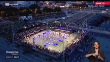 Festa do Desporto Escolar na Praça do Povo (vídeo)