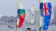 Vela portuguesa com a primeira «medal race»