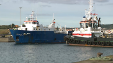 Imagem de A única mulher a trabalhar num navio de carga nos Açores (Vídeo)