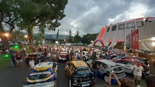 Imagem de Enchente no Casino da Madeira para ver os carros do Rali (vídeo)