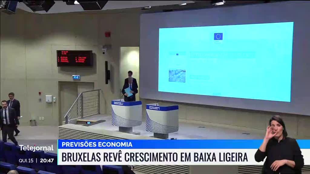 Comissão Europeia reviu em baixa previsão de crescimento de Portugal