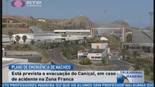 Em caso de acidente na Zona Franca, toda a freguesia do Caniçal é evacuada (Vídeo)