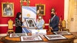 Imagem de Marca d`Água doa cinco obras de arte (vídeo)