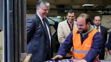 Imagem de Presidente do Governo Regional inaugurou ontem uma fábrica de pellets da Tecnovia Ambiente (Vídeo)