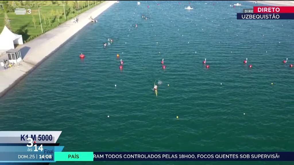 Fernando Pimenta conquista segundo lugar em K1 5000 metros