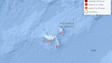 Imagem de Dois sismos de magnitude 1.9 registados no Arquipélago da Madeira