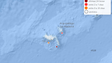 Dois sismos de magnitude 1.9 registados no Arquipélago da Madeira