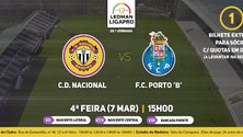 Imagem de Entre o vento, o nevoeiro ou o cancelamento de voos, são já quatro os jogos adiados no espaço de um mês para a equipa do Nacional