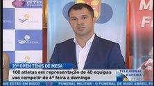 Imagem de XX Open Internacional da Madeira em ténis de mesa (Vídeo)