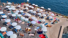 Funchalenses aproveitaram feriado para um mergulho nas praias (vídeo)