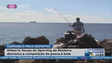 Imagem de Gilberto Sousa, do Sporting da Madeira dominou o Campeonato regional de pesca à boia