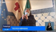 Imagem de Covid-19: Cruz Vermelha Portuguesa vai fornecer 50 mil testes rápidos à Madeira (Vídeo)