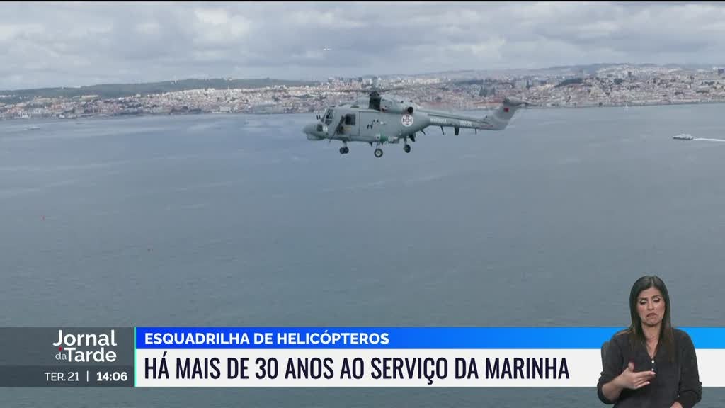 Cinco helicópteros ao serviço da Marinha